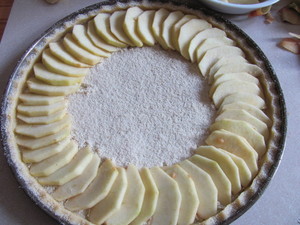 tarte aux pommes